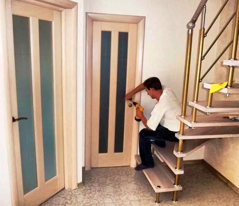 Установка дверей